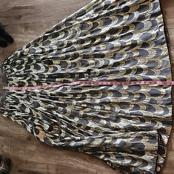 Metallic Malene Birger long maxi skirt - Picture 9 of 9